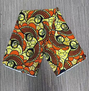 Veritable African Real Wax High Quality Guaranteed Prints Fabric 100% Cotton Soft Nigeria Style Tissu Pagne Ankara Wax Design 1