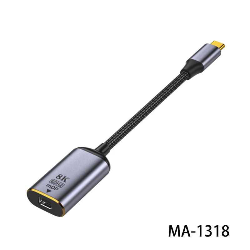 1PCS DP toTYPE-C Adapter Stecker 8K 60HZ Kabel USB miniDP 1,4 Konverter VGA HDTV Displayport Adapter für MacBook M2 M3 Air – Detail 9