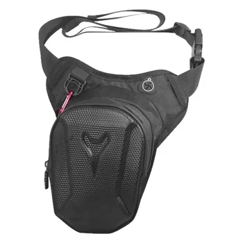 Borsa Laterale per Moto in EVA Rigida, Borsa da Cintura Casual per Esterni, Porta Cellulare per Motocicletta, Marsupio