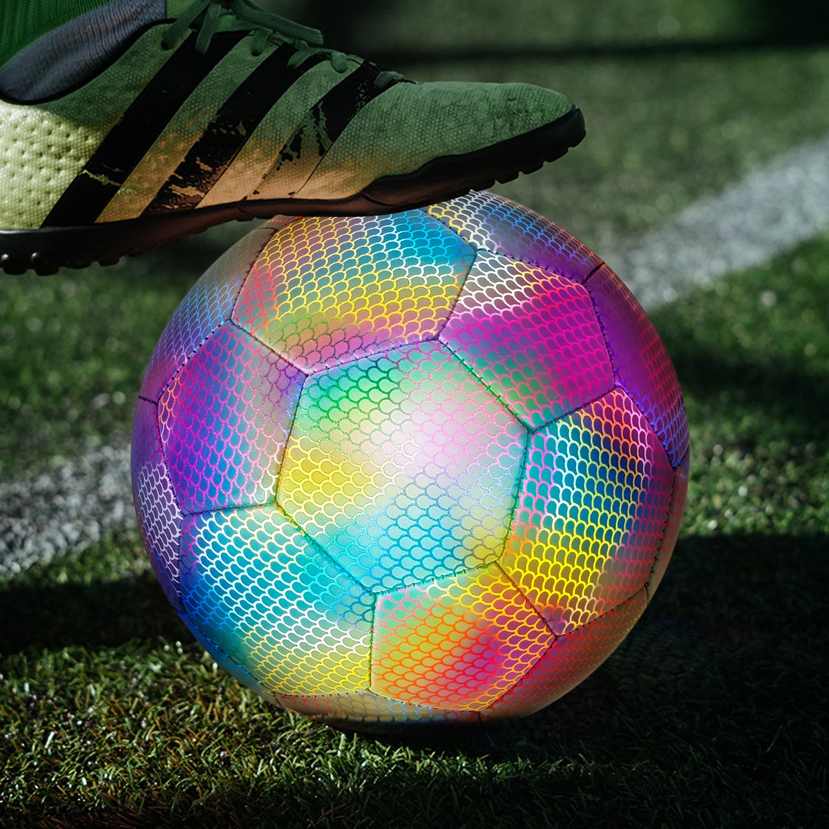 Pallone Da Calcio Dorato Misura 5 - Per Allenamento E Partite