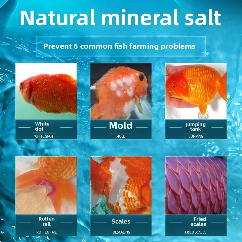 YEE Aquarium Fish Medicinal Salt Professional Formula for Tropical