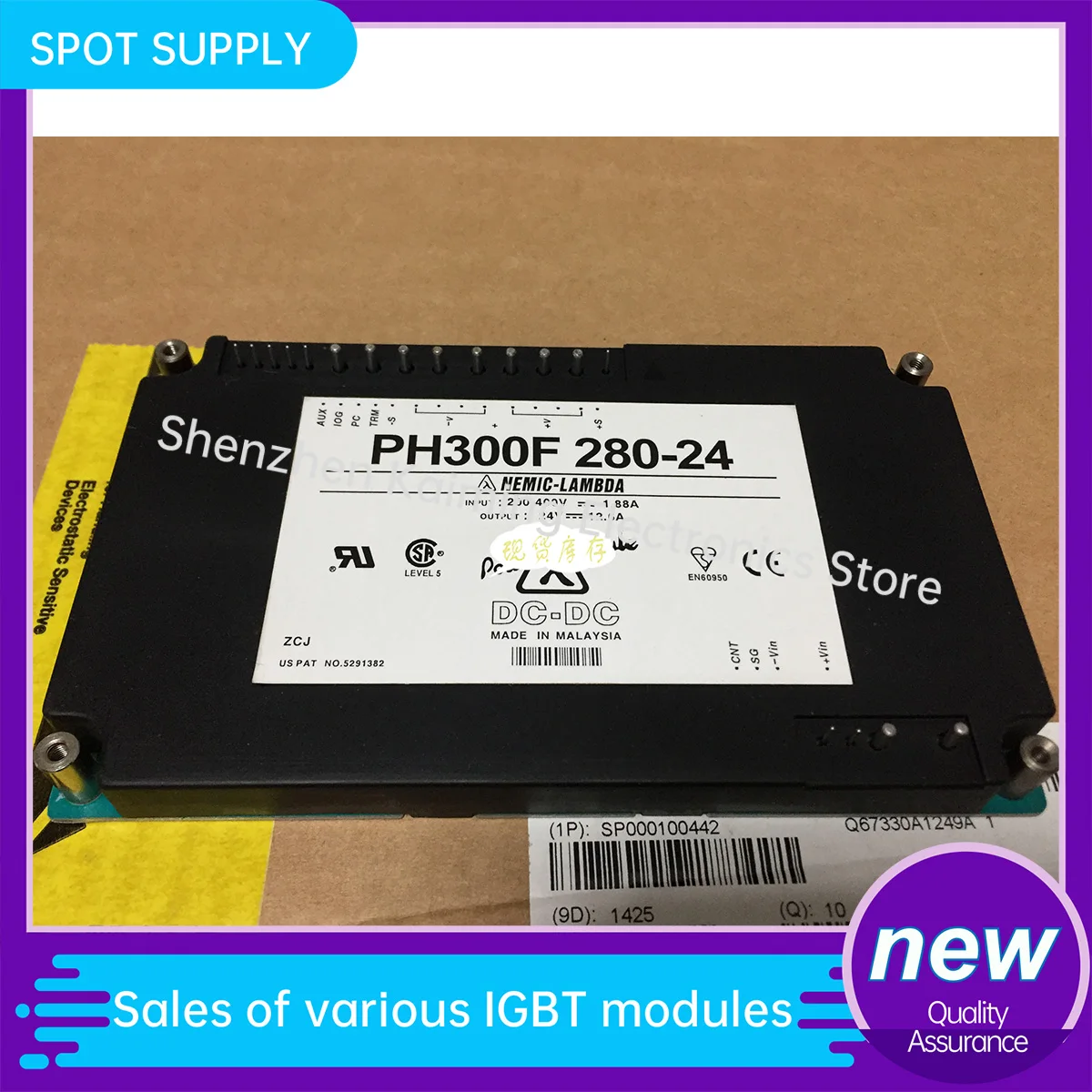 

NEW IGBT MODULE PH50S24-12 PH100S280-24 PH75F280-5 PF1000A-360 PH150F280-5 PH50S110-24 PH300F280-24 PH300S280-48 PH300S280-24