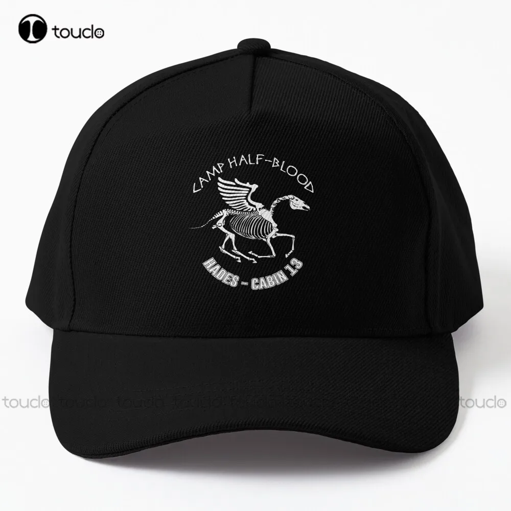 Skeleton Pegasus Cabin Custom Version Camp Half Blood Baseball Cap Womens Summer Hats Comfortable Best Girls Sports Sun Hats Art