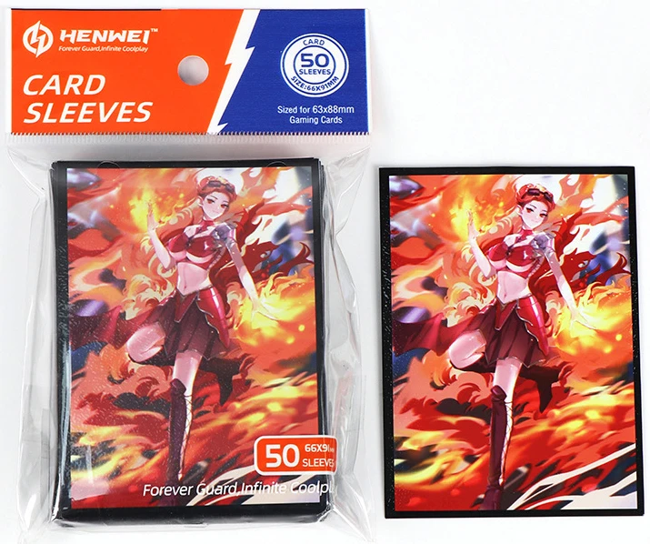 chandra card sleeves Custom Sleeve DIGITAL FILE ONLY | Print Your Own | Printable Download 60-Pack Magic: The Gathering Card