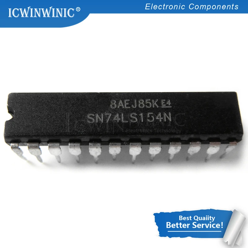 

5PCS SN74LS154N DIP-24 HD74LS154P DIP 74LS154 DIP-24 SN74LS154