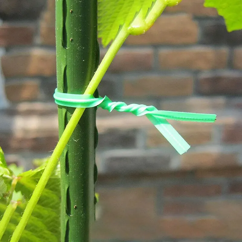 Plant Ties 328 Feet 100 Meters Twisted Belt Garden Plant Tie With Cutter Suitable For Gardening And Office Finishing Home
