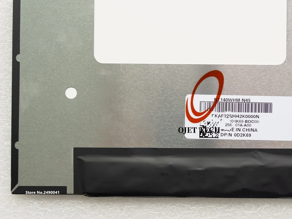 Substituição do Painel de Exibição do Laptop hd 140 Nt140whm-n45 Fit N140bge-e54 Dell Latitude 3420 1366x768 30 Pinos Edp Nt140whm-n45 - Imagem 2