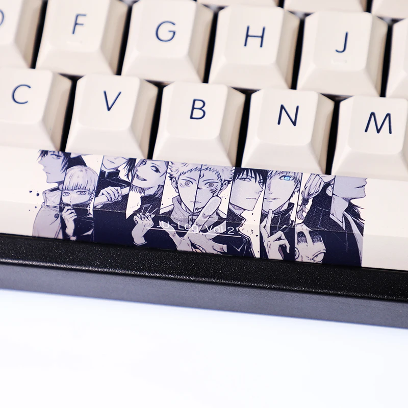 Jujutsu Kaisen Theme Gojo Satoru 108 Keycaps Mechanical Keyboard Anime  Accessories - Anime Keyboard
