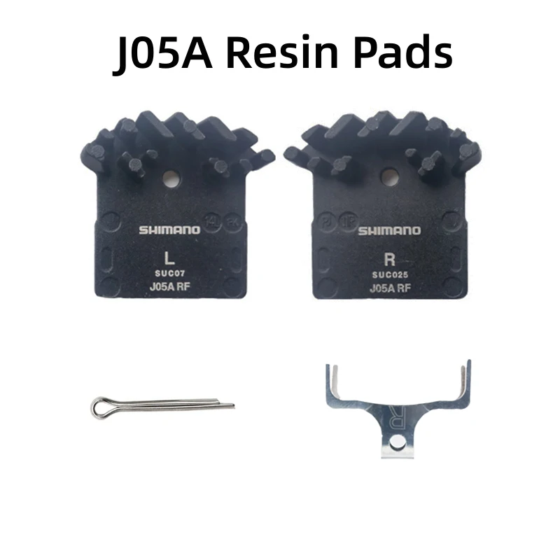 SHIMANO ICE-TECH J05A J04C J02A MTB Bicycle Resin Metal Brake Pads Cooling Fin for DEORE SLX XT XTR M675 M785 M6000 M7000 M8000