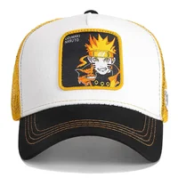 Naruto Inspired Character Trucker Cap – Adjustable Anime Mesh Hat - Image 5