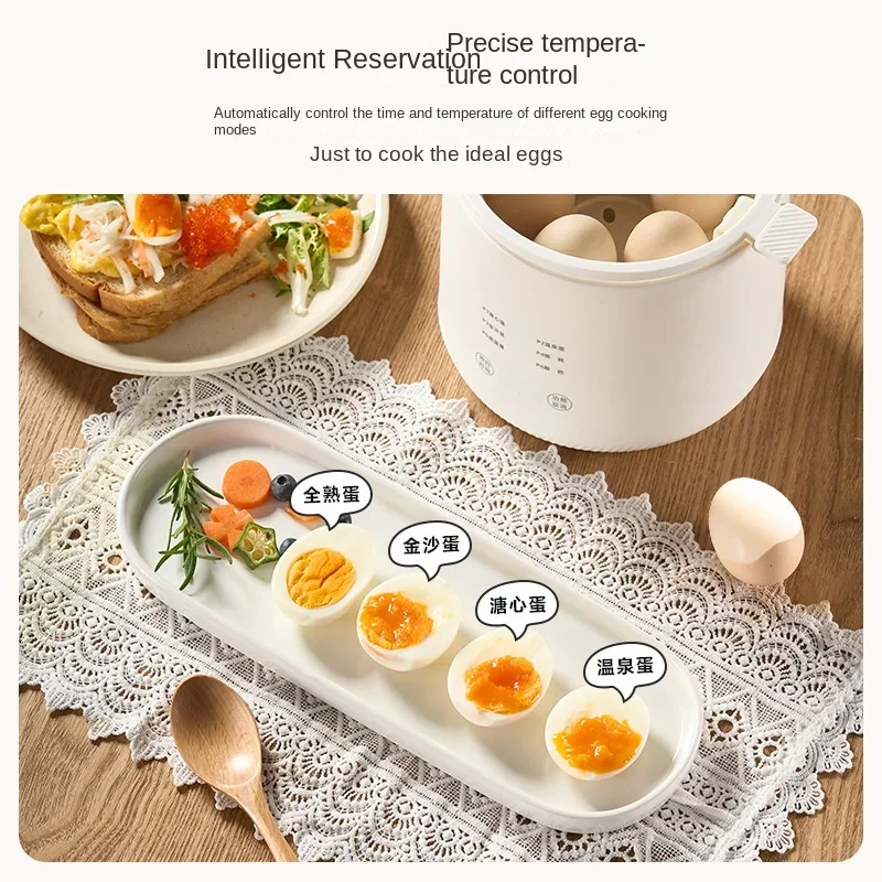 220V Home Electric Egg Boiler Multifunctional Breakfast Machine Household Egg Steamer
