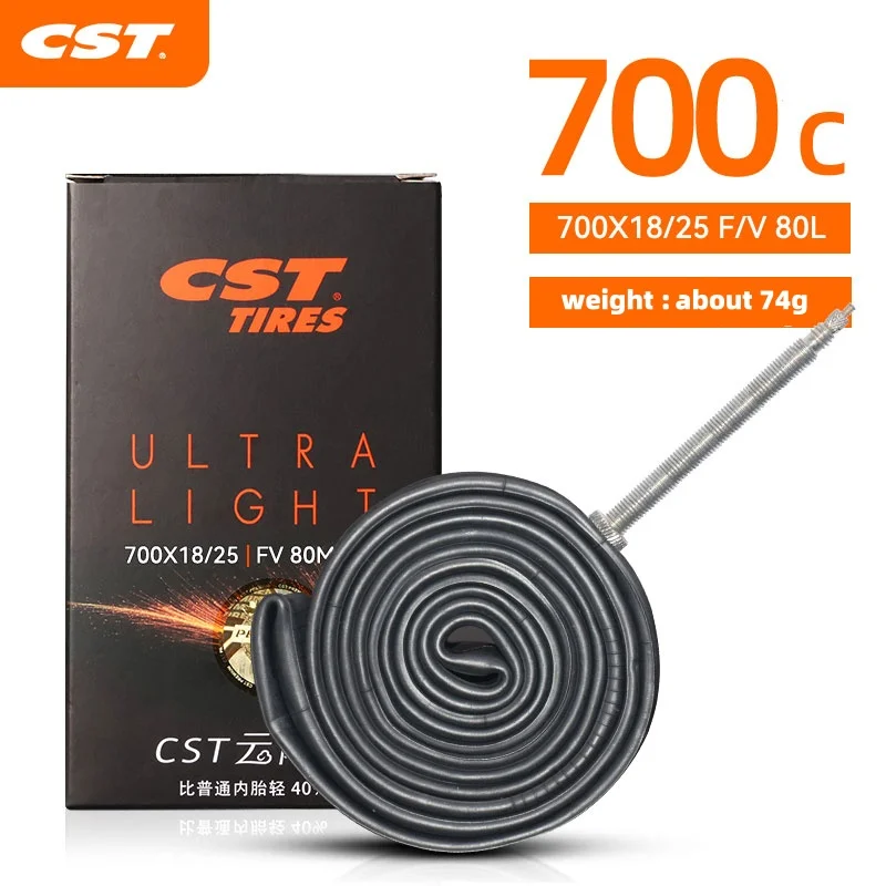 Ultraleichter Fahrradschlauch für Rennräder 700 X 18 23 25 28 30 32 Rennrad-Gummireifen 48MM 60MM 80MM Länge Presta-Ventil – Detail 7