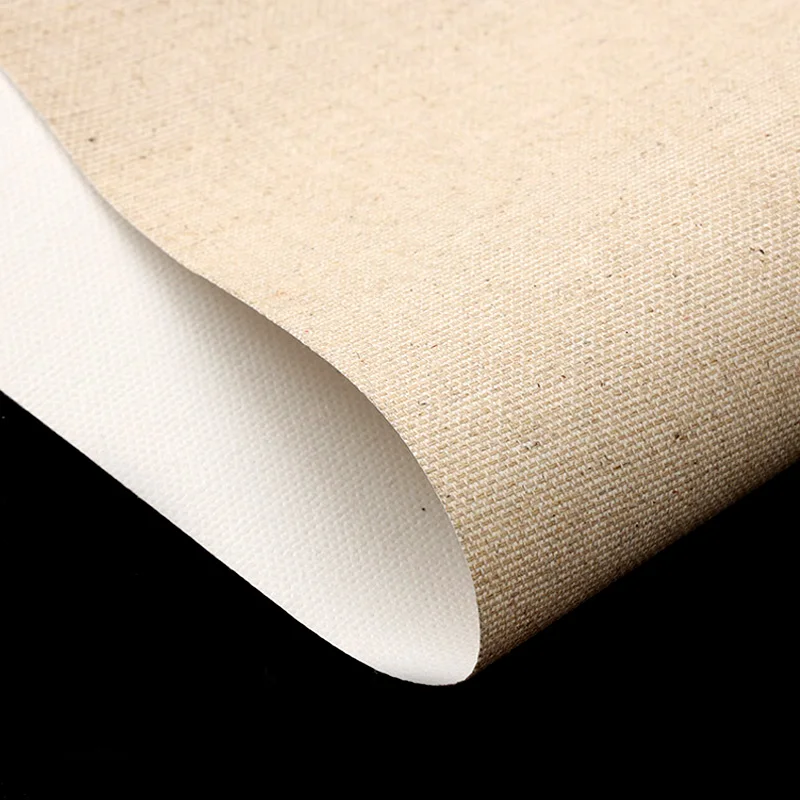 리넨 블렌드 오일 캔버스 롤, 리넨 롤 캔버스, 특수 유화, 아크릴 안료, 너비 21cm, 28cm, 38cm, 47cm