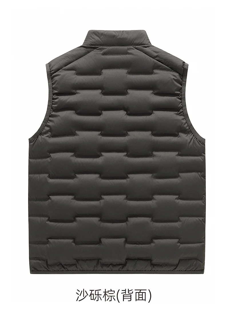 White Down Vest windproof feature