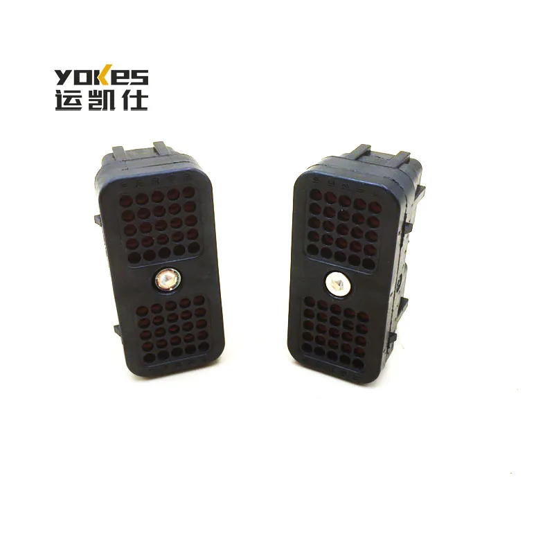 건설 기계 굴삭기 PC200-8 PC220-8 PCC240-8, 50 핀 커넥터, 컴퓨터 보드 플러그