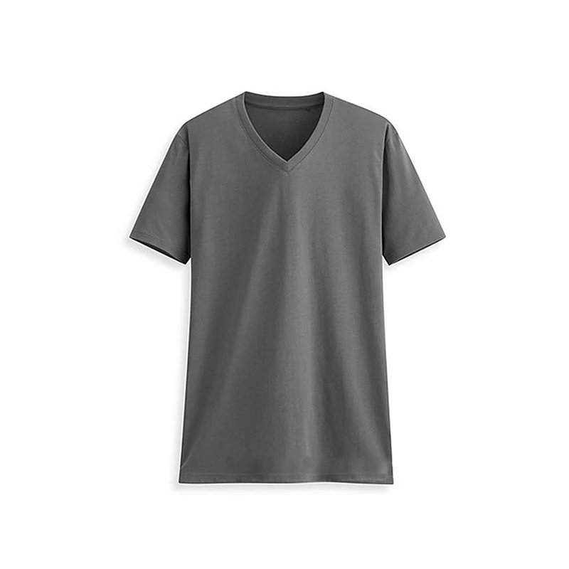 Men's Casual Top Tees V Neck Running Tshirts Summer Short Sleeves Sport Gym Fitness Streetwear Compression Jerseys Sportswear
