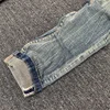 Fashion Designer Men Jeans High Quality Retro Washed Elastic Stretch Slim Fit Ripped Jeans Men Vintage Casual Denim Pants Hombre 4