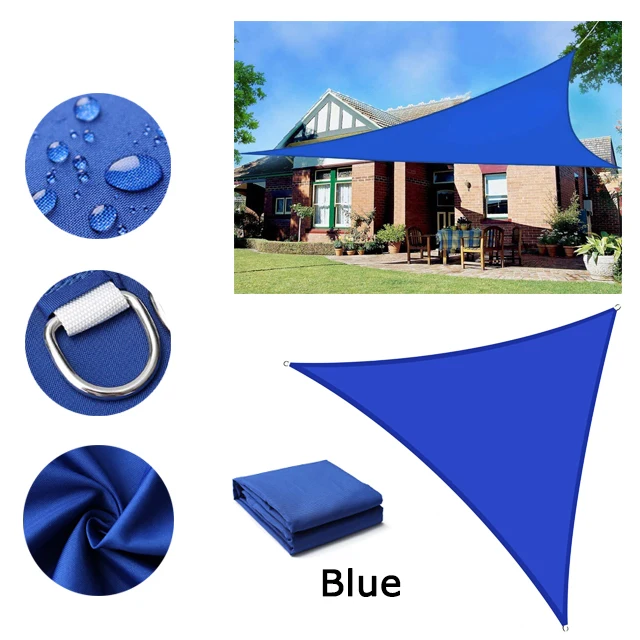 Waterproof Triangle Sunshade Protection Canopy