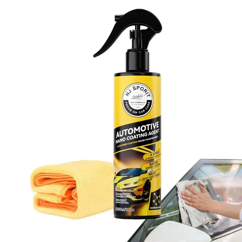 

300ml Quick Uv Protection Nano Car Cleaning Scratch Removal Spray Repair Nano Spray Car Scratch Repairing Polish Spray Wax