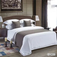 Taie d'oreiller en Jacquard, écharpe solide et douce, protection de literie de luxe, housse de chambre à coucher, chambre d'amis, hôtel, décor de salle de mariage 4