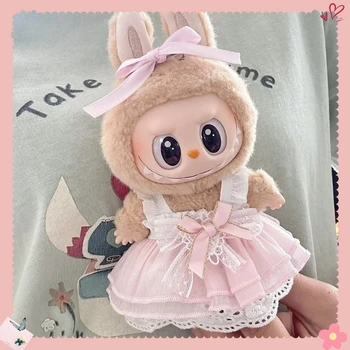 Kawaii Mini Plush Doll for Labubu Clothes