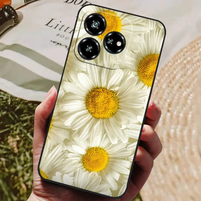 Luxury Painted Silicon Phone Back Cover - Protective Shell Design