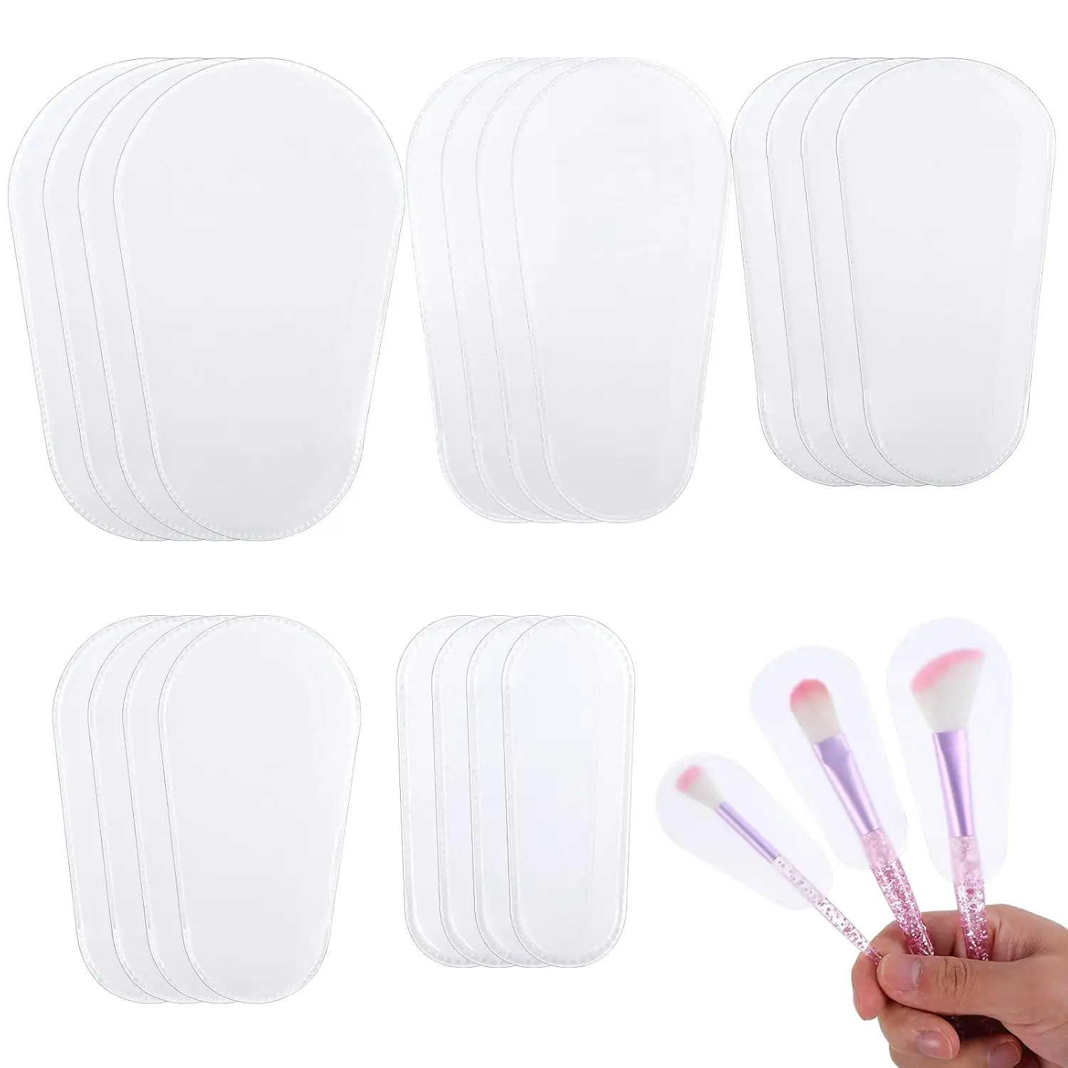 Makeup Brush Covers 5-Size Universal Fit