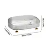 Perfume Skincare Organizer Tray Toilet dresser Countertop cosmetics storage rack Anti Fall Makeup Perfume box beauty essentialls 6
