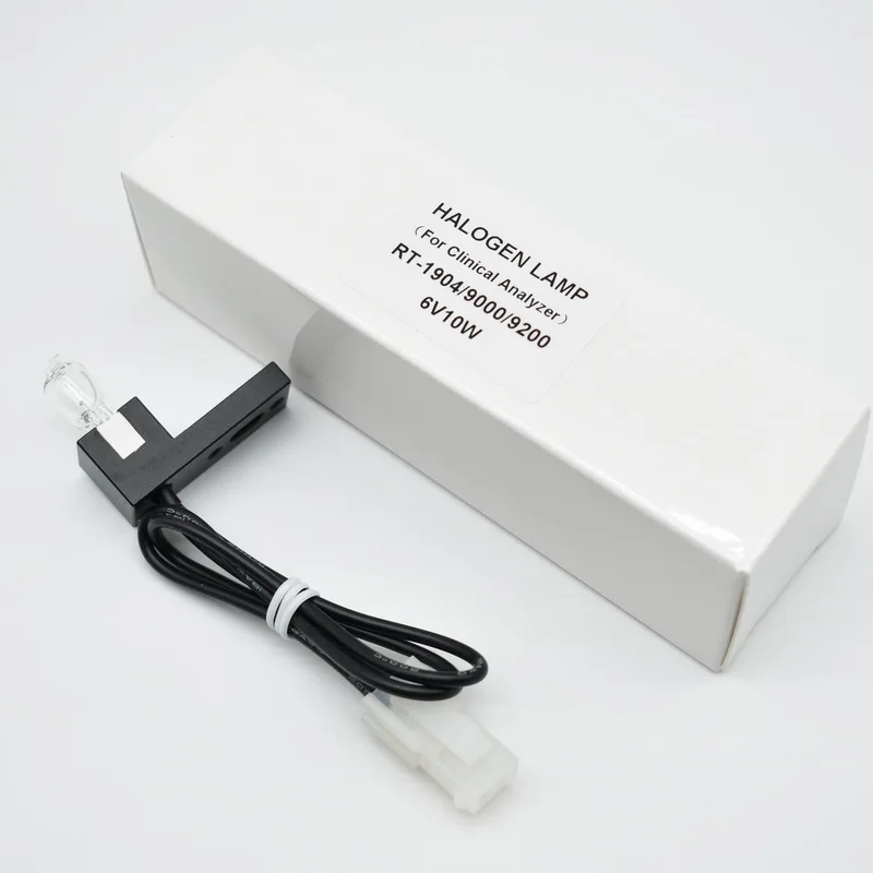 RT-1904C 6V 10W Halogen Light Bulb Rayto RT-1904 RT1904C RT-1904C RT9000 RT-9000 RT-9200 Chemistry Analyzer Lamp 6V10W