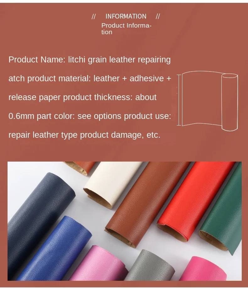 DIY Leather Repair Sticker - Life Changing Products