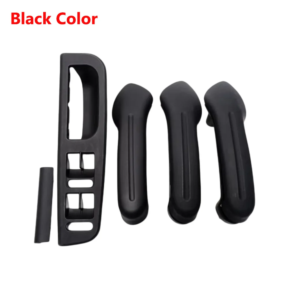 4PCS VW Bora Golf 4 MK4 Jetta1999-2004 왼손잡이 운전석 차량 내부 도어 핸들 1J4 867180A 3B1867171 1J1867179
