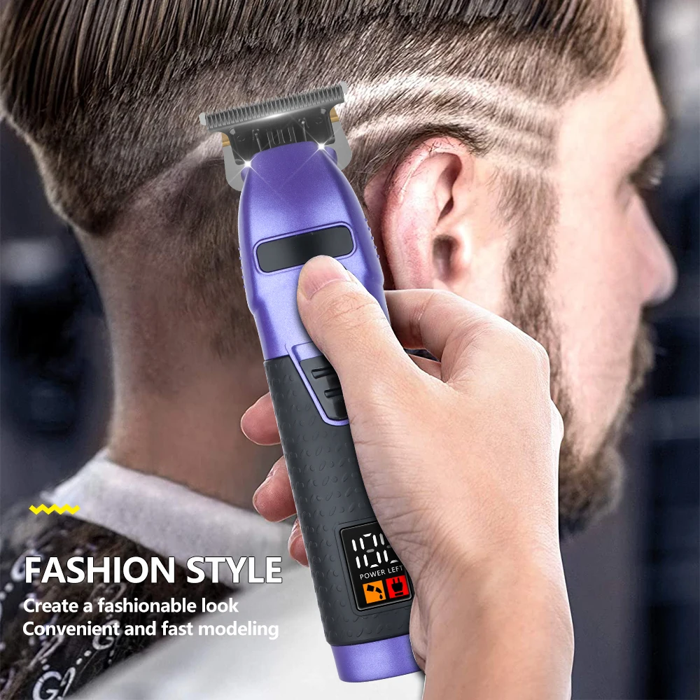Hair Clipper Electric Hair Trimmer for Men Wireless Barber Trimmer Electric Shaver Professional Men's Hair Cutting Machine 6