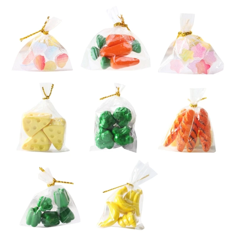 

Dollhouse Miniature Model Bag Packaging Girl Boys DIY Crafts Handicraft