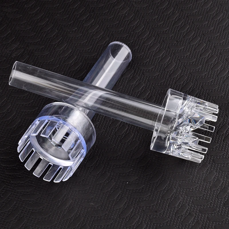16/20mm Aquarium Skimmer Float Acrylic Lily Pipe Spin Surface Inflow Aquarium Water Plant Filter Cleaning Fish Tank Accessories