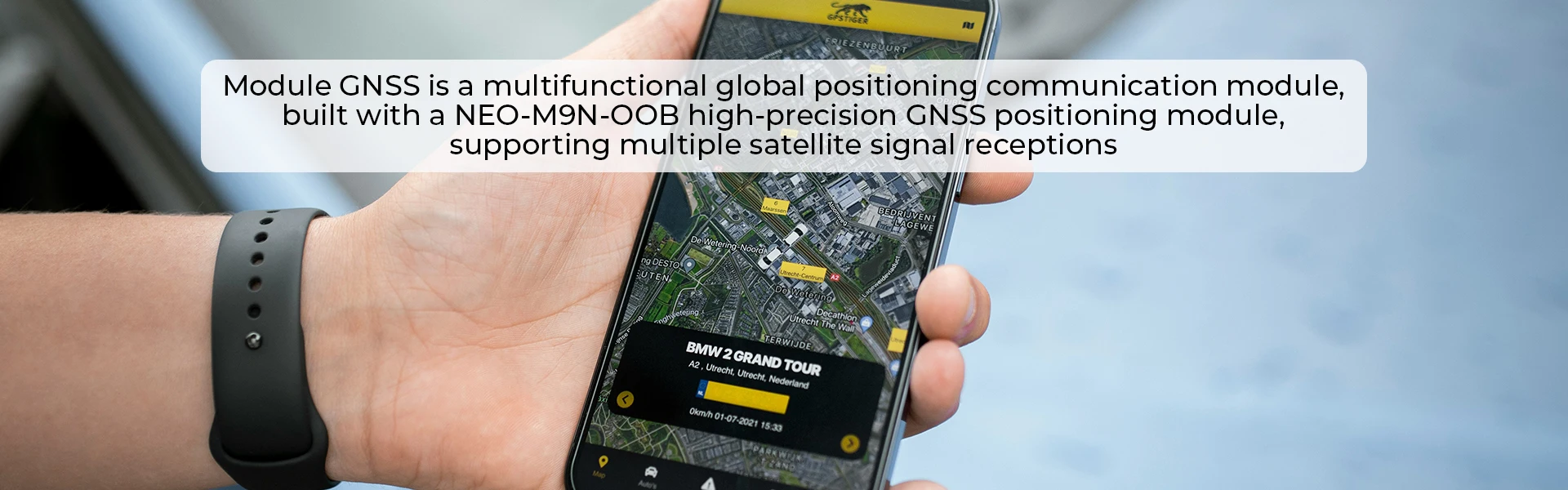 Official GNSS Module with Barometric Pressure, IMU, Magnetometer Sensors (NEO-M9