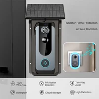Tuya Doorbell with Solar Rain Cover Camera Wireless Video Doorbell Wifi PIR Human Body Sensing Outdoor Door Bell Video Intercom - Image 2