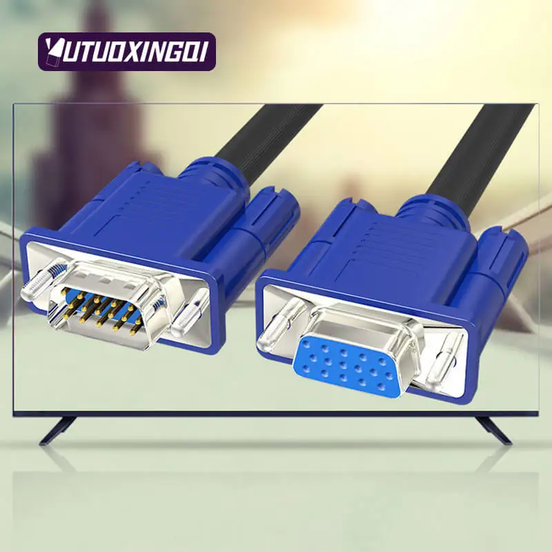 VGA 3+6 Video HDTV Computer Monitor Cable TV Projector 1.5m 3m 5m