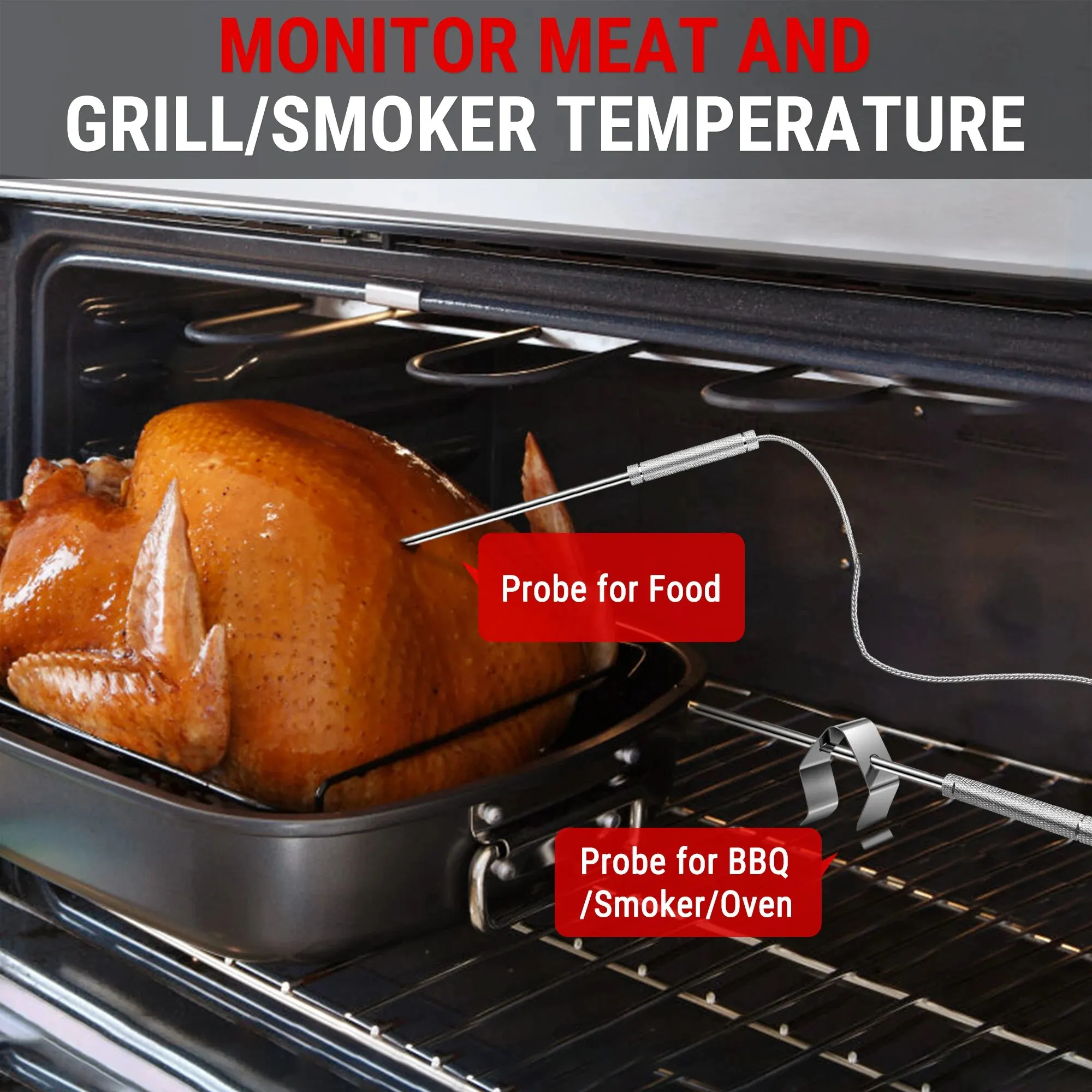 ThermoPro TP22S   κ Ʈ  LCD ÷ ٺť   µ, ֹ 丮, 90M, 300FT