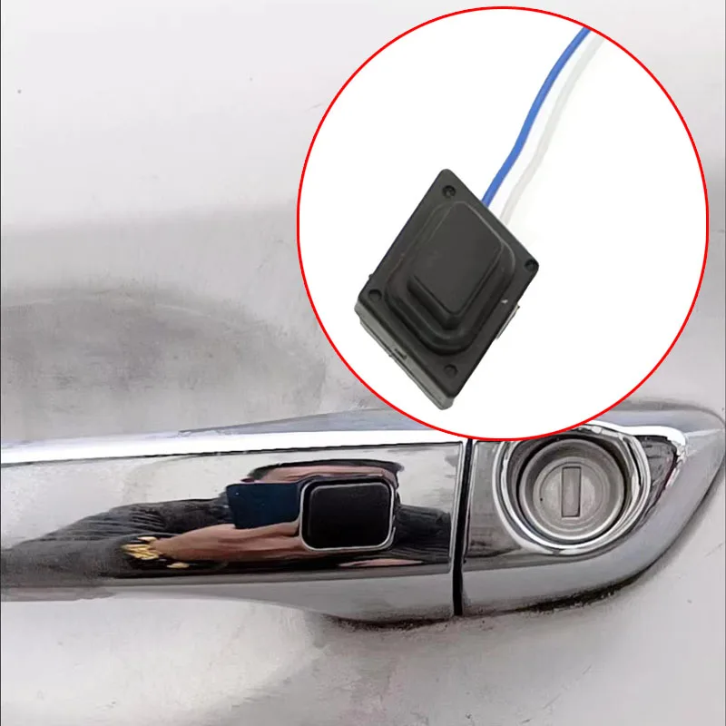 Manija Interior Cromada Para Puerta Delantera Derecha De Kia Sedona 2006-2012 - Con Botón De Seguro, Envío Rápido