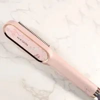 KSKIN Top Selling Hair Straightener 2 in 1 Brush Multifunctional Professional Hair Flat Iron Hair Comb 5