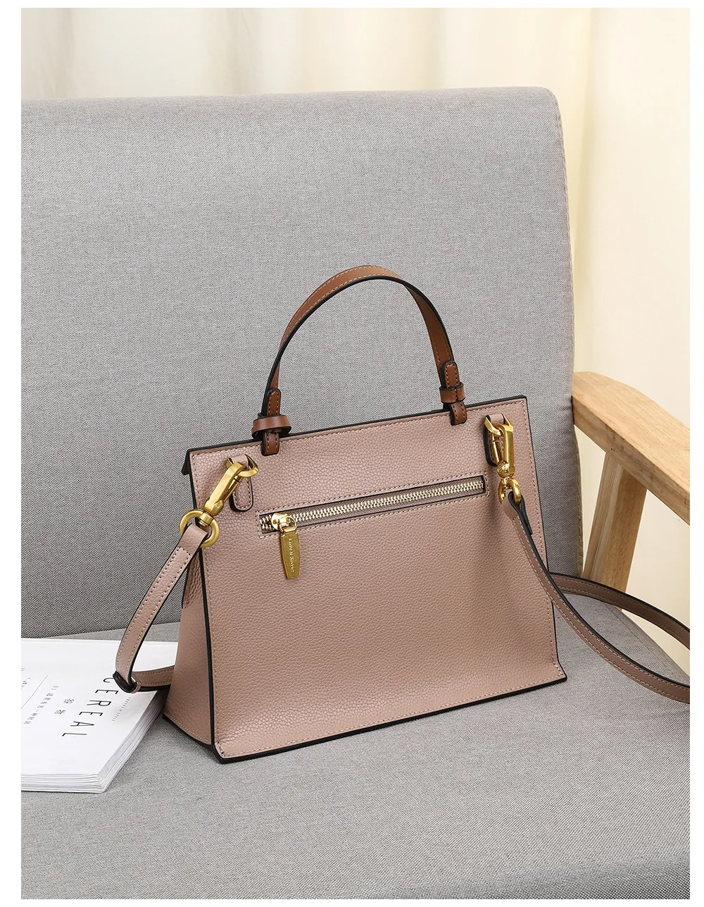 Genuine Leather Crossbody Bag for Women