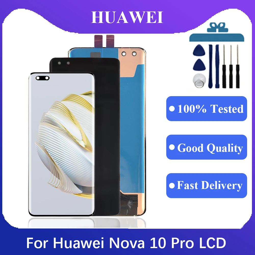 

6.78 inch Original For Huawei Nova 10 Pro LCD DIsplay Touch Screen Digitizer Assembly For Huawei nova 10 Pro GLA-AL00 Lcd