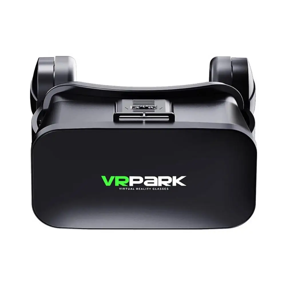 3D VR Headset Smart Virtual Reality Glasses Helmet For For 4.7-6.7' Smartphones Lenses With Controllers Headphones Binoculars