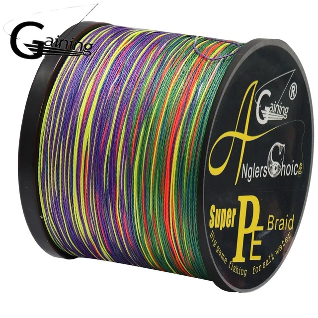 Multicolor Braid Fishing Line 1500m 1000m 500m 300m Abrasion Resistant Braided  Lines 4 Strands Multifilament PE Wire 8lb-140lb - AliExpress