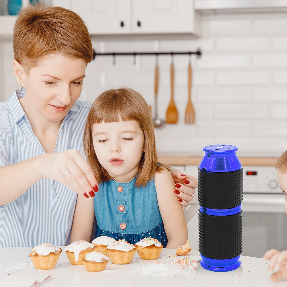 Whipped Cream Cracker Dispenser Mini Rubber Grip Safe Gas Canister Bottle Opener
