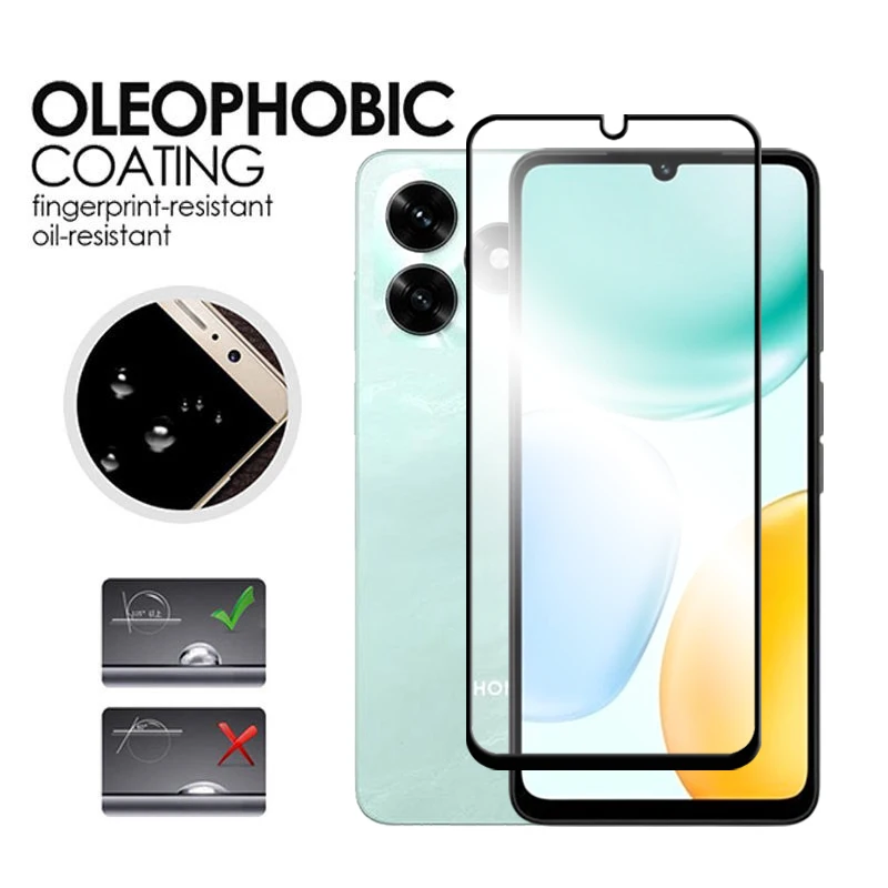 Film De Protection En Verre Trempé Pour Honor X5C Plus - 2 Pièces - 9H Anti-rayures, Haute Sensibilité, Anti-empreintes - 6