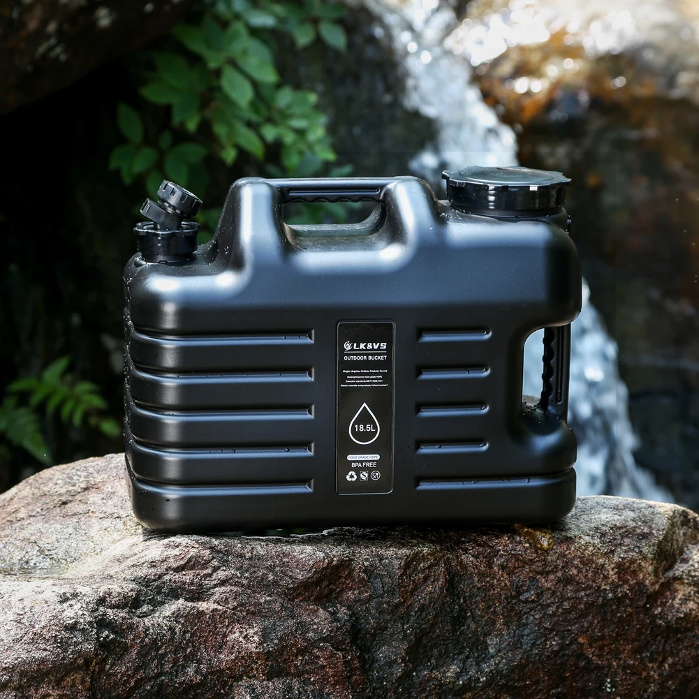 18.5L 물 저장 용기 누출 방지 식수 버킷 차량용 대용량 워터 디스펜서 캐리어..