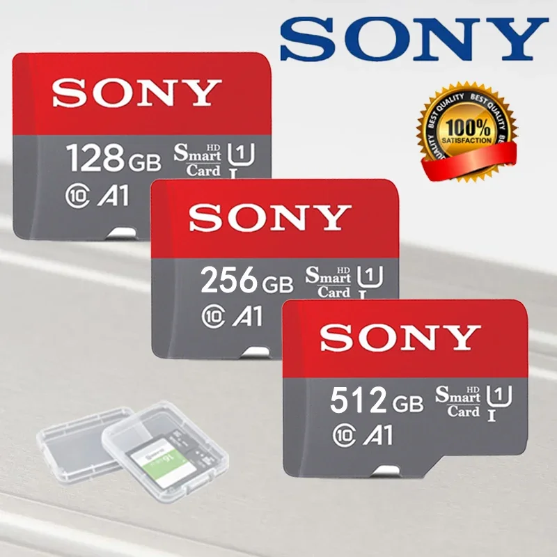 Top Sony Ultra Micro Sd 128/256/512Gb 1Tb Micro Sd Card Sd/Tf Flash Card Memory Card 32 64 128 Gb Microsd Dropshipping Per Telefono