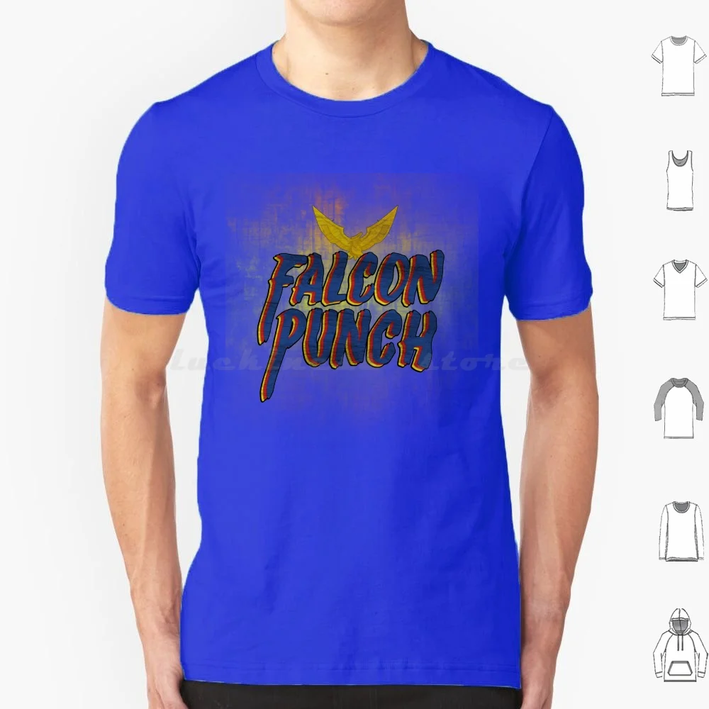 Falcon Punch! Maglietta Cotone Uomo Donna Stampa Fai Da Te Captain Falcon Ssb F Zero Racing Sbb Ssbm Super Smash Bros Falcon Punch Super