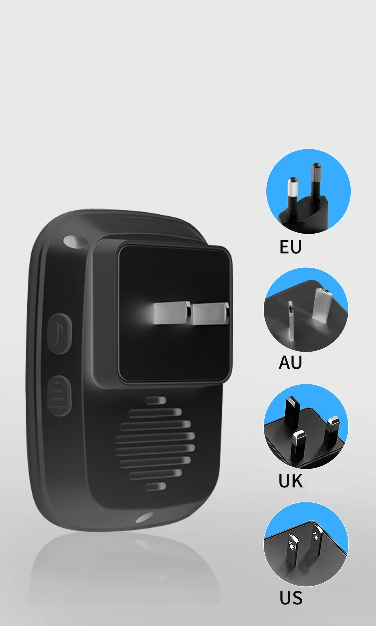 Электронный звонок с дистанционным управлением, умный беспроводной ...